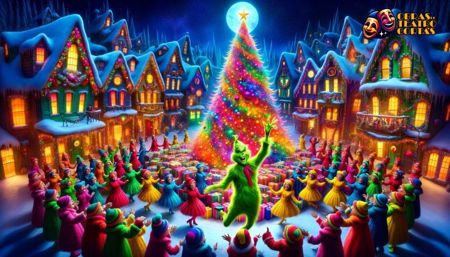 El Grinch: Humor y corazón en una obra de teatro corta 1 El Grinch Humor y corazon en una obra de teatro corta