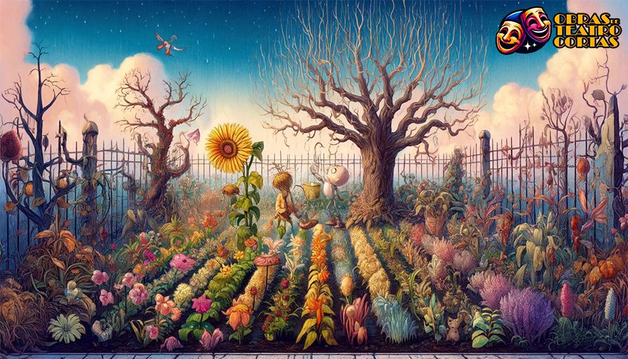 El jardín marchito: Donde la belleza y la alegría se desvanecen 1 El Jardín marchito