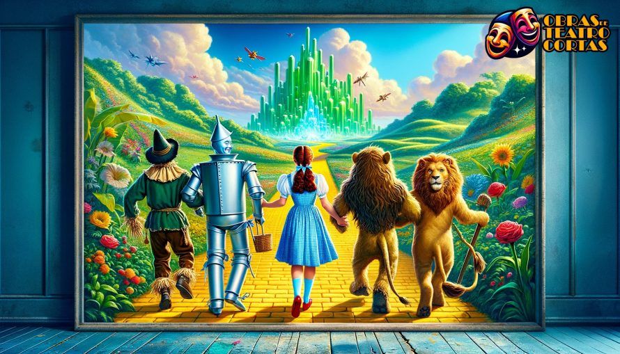 El Mago de Oz Aventuras y fantasia en una obra de teatro corta