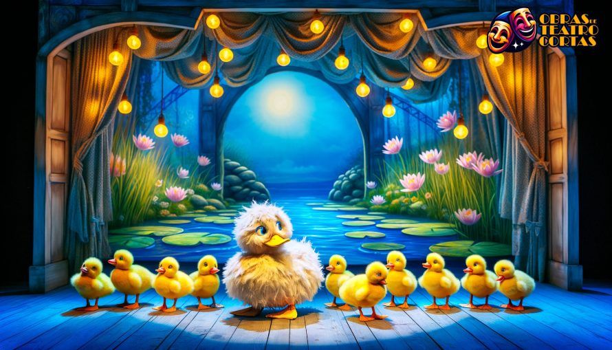El Patito Feo Conmovedora historia en una obra de Teatro corta