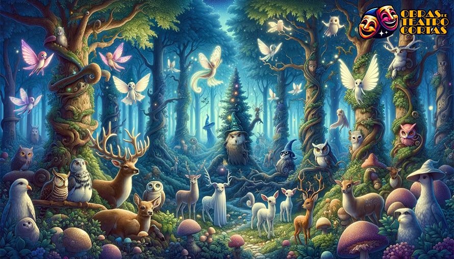 El misterio del bosque encantado: Una historia de animales mágicos 1 El misterio del bosque encantado