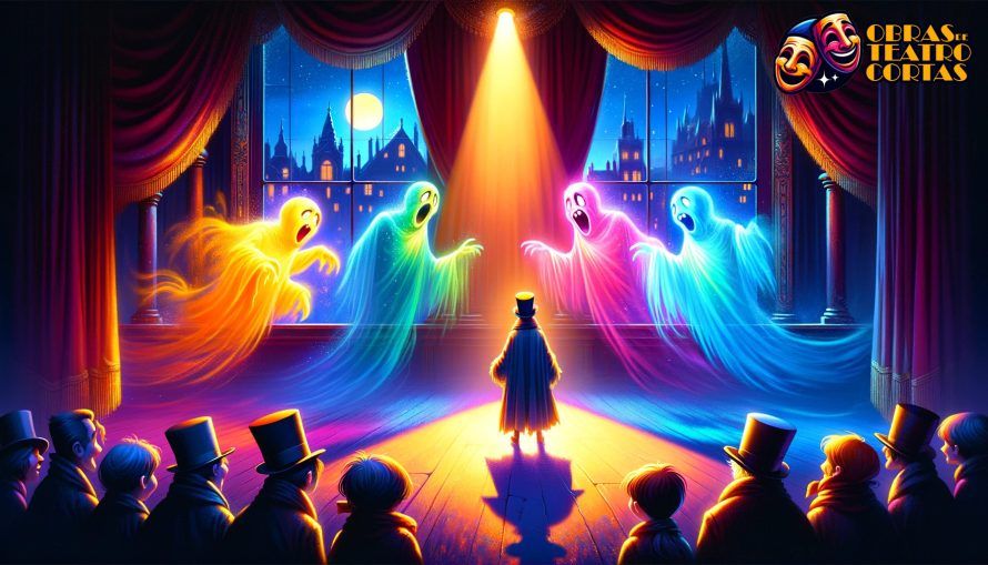 Los Fantasmas de Scrooge Emocion y Redencion en una Obra de Teatro Corta