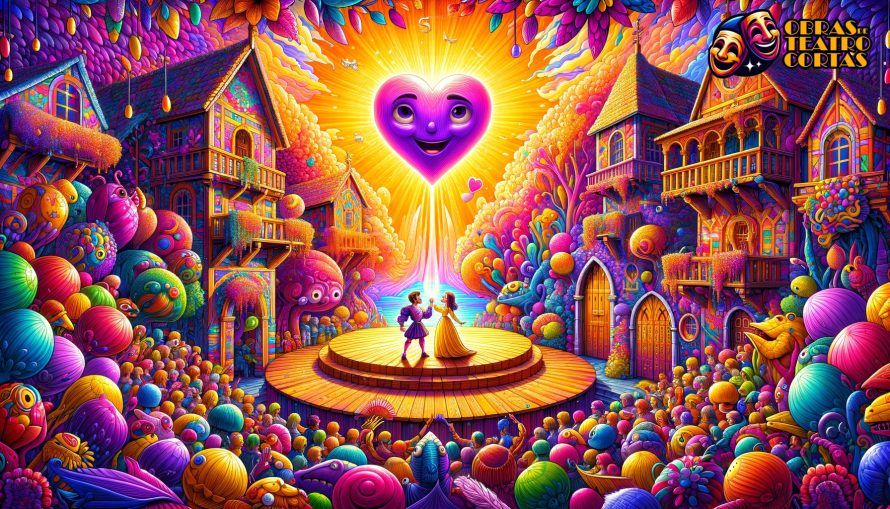 Romeo y Julieta Tragedia de amor en una obra de Teatro corta