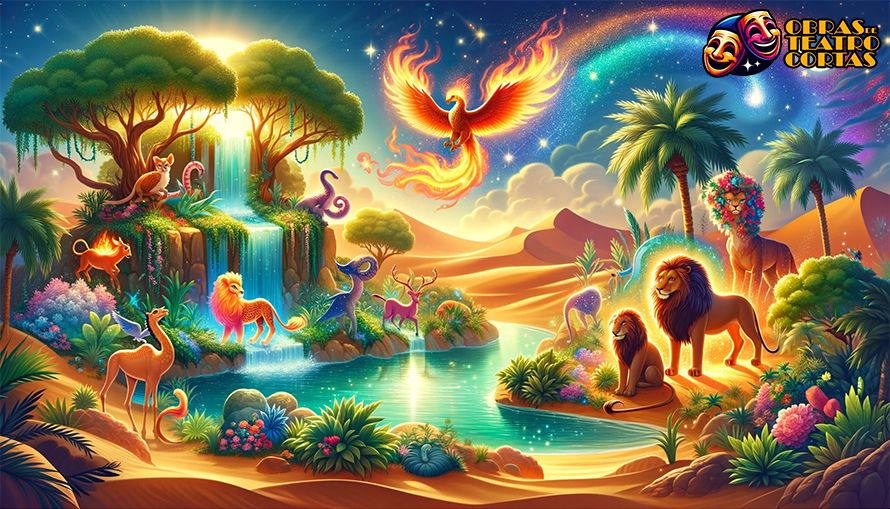 Las aventuras del desierto encantado: El oasis de los animales místicos 1 Las aventuras del desierto encantado